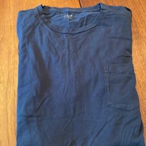 J crew slim washed pocket t-shirt